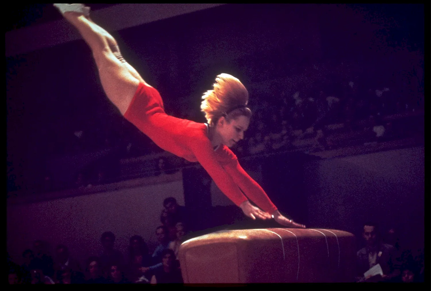 Вера Чаславска гимнастика ОИ 1968