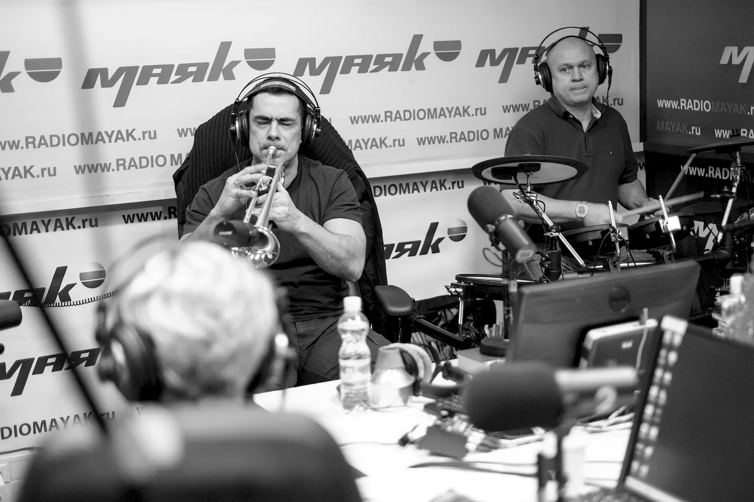 Владимир Матецкий на радио Маяк
