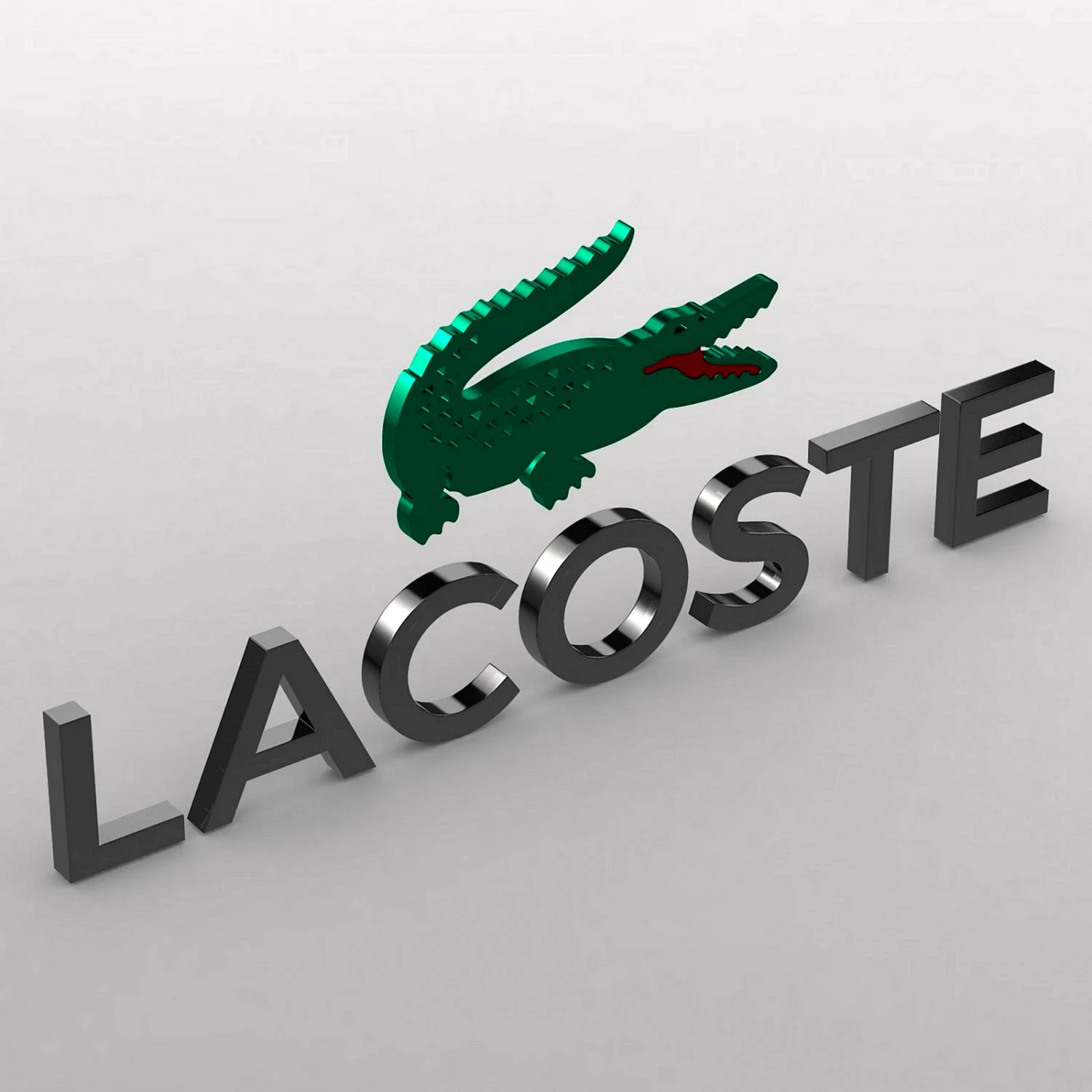 3-D логотип Lacoste