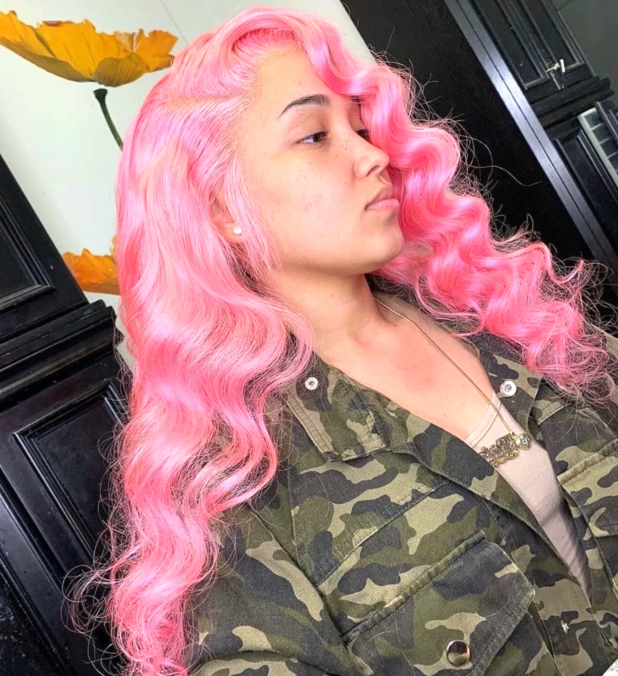 6ix9nine Pink hair