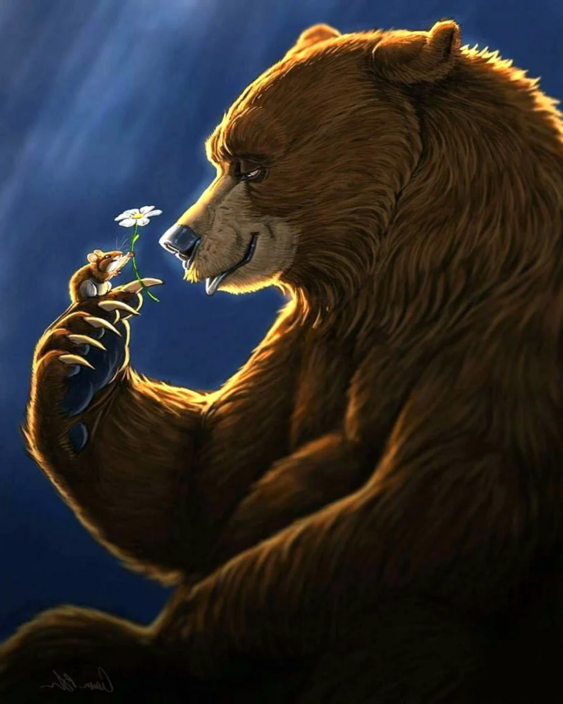 Aaron Blaise медведь