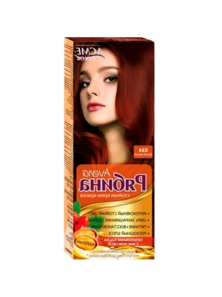 Acme Color крем-краска для волос intense ольха рябина палитра
