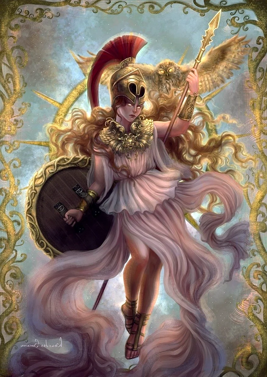 Афина Паллада богиня