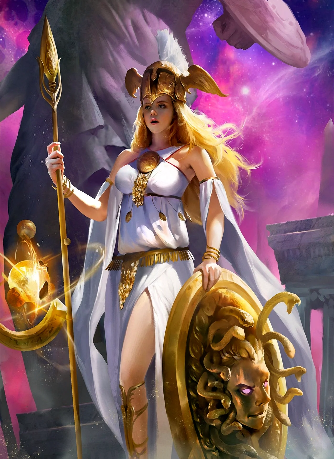 Афина Паллада богиня войны
