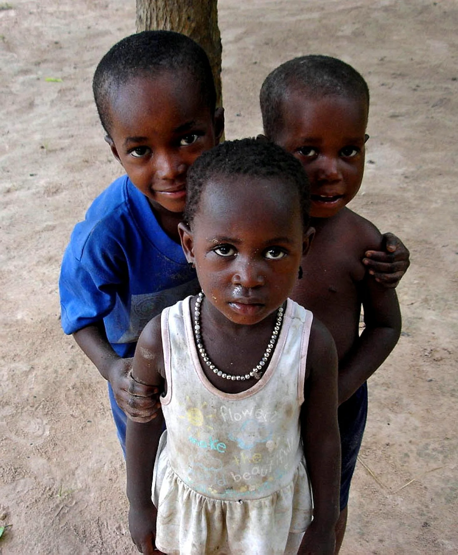 Африканские детишки