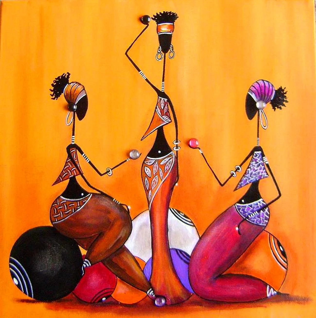 Африканские мотивы в живописи