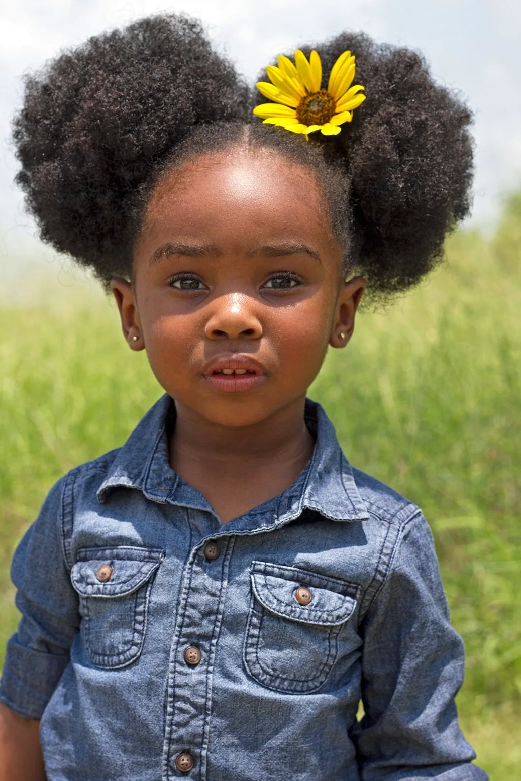 Афроамериканка ребенок