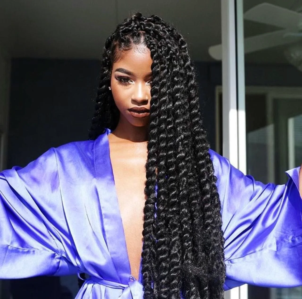 Афрокосы Box Braids