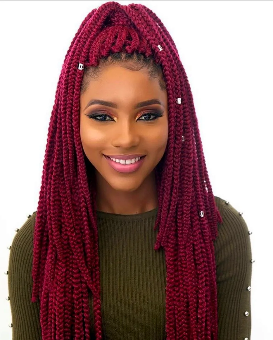 Афрокосы Box Braids