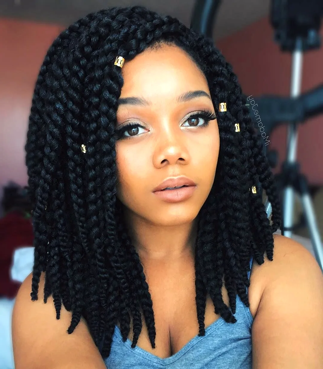 Афрокосы Box Braids