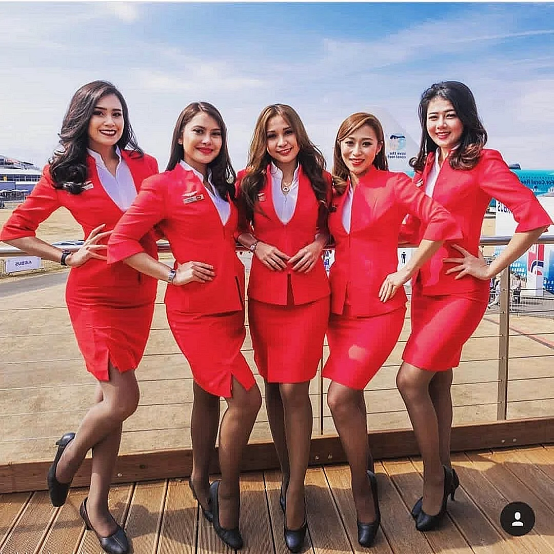 Air Asia бортпроводники