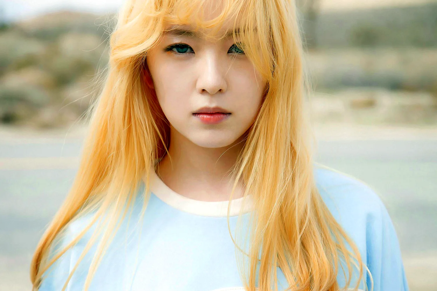 Айрин Red Velvet блондинка
