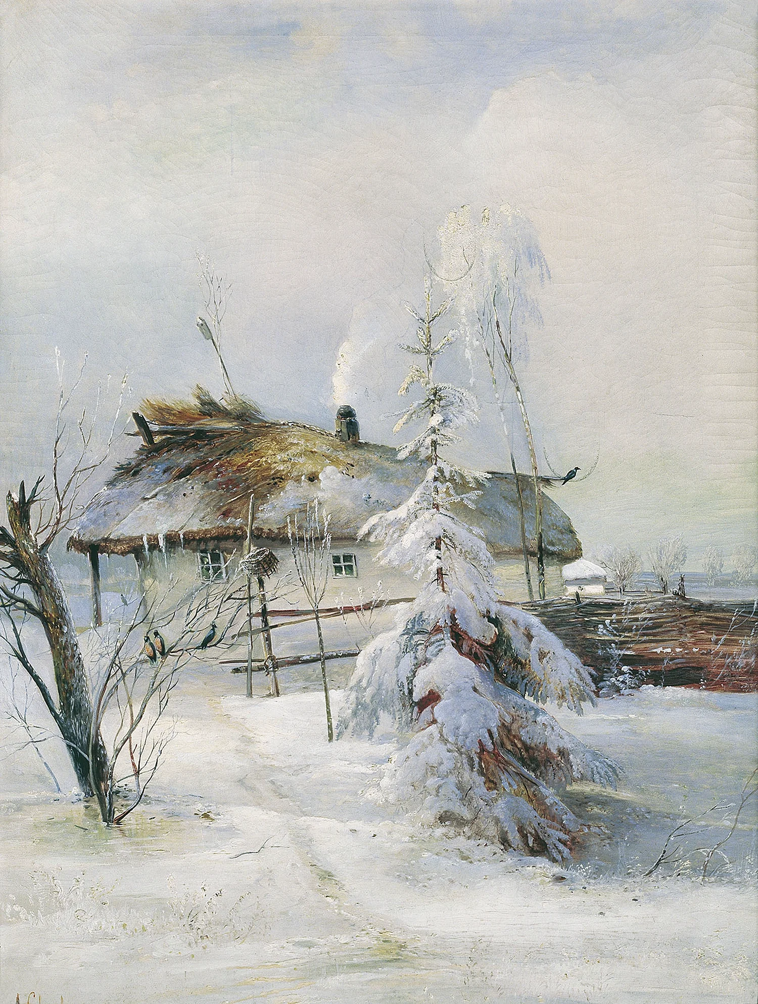 Алексей Кондратьевич Саврасов зима