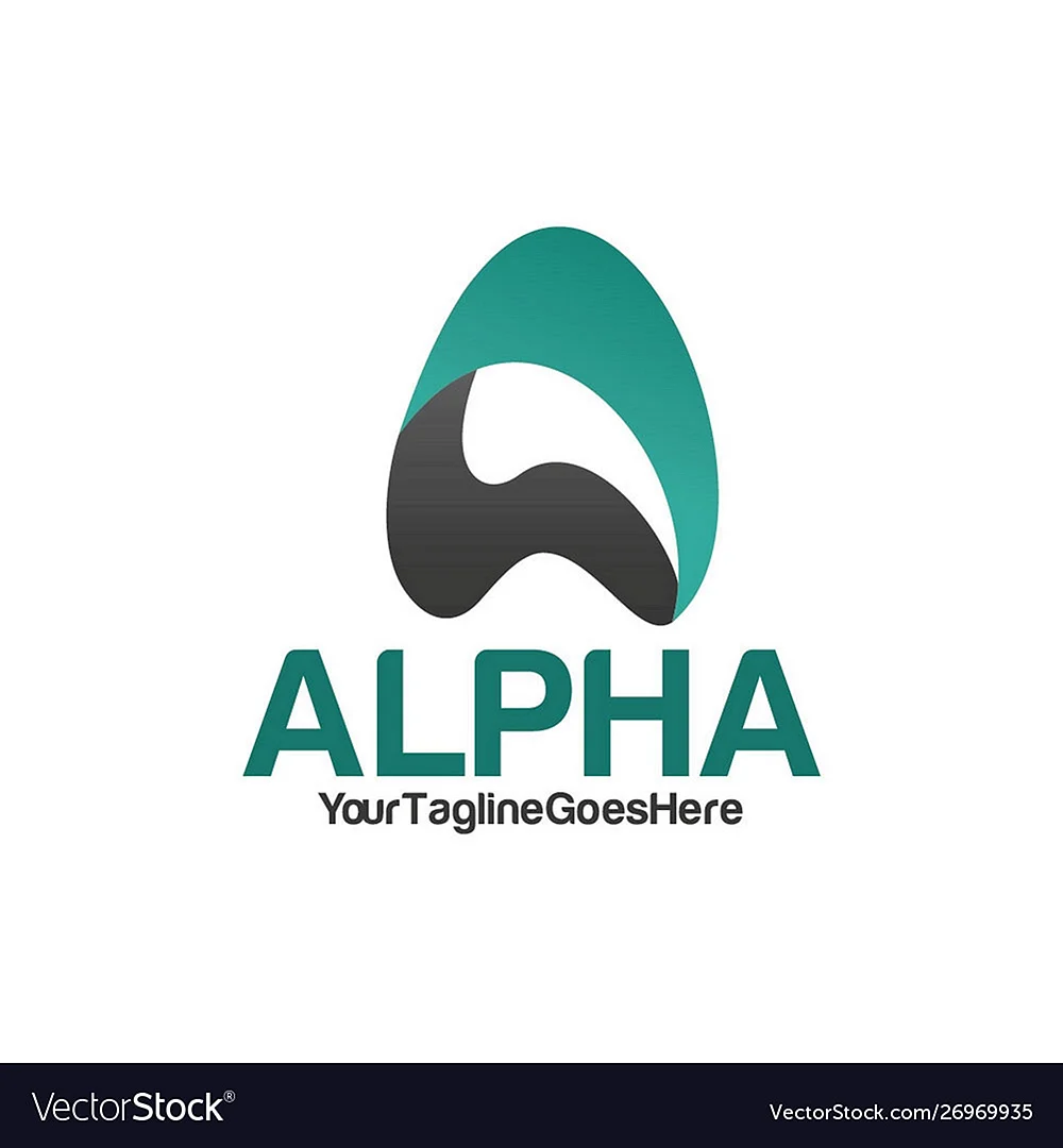 Alfa logo вектор
