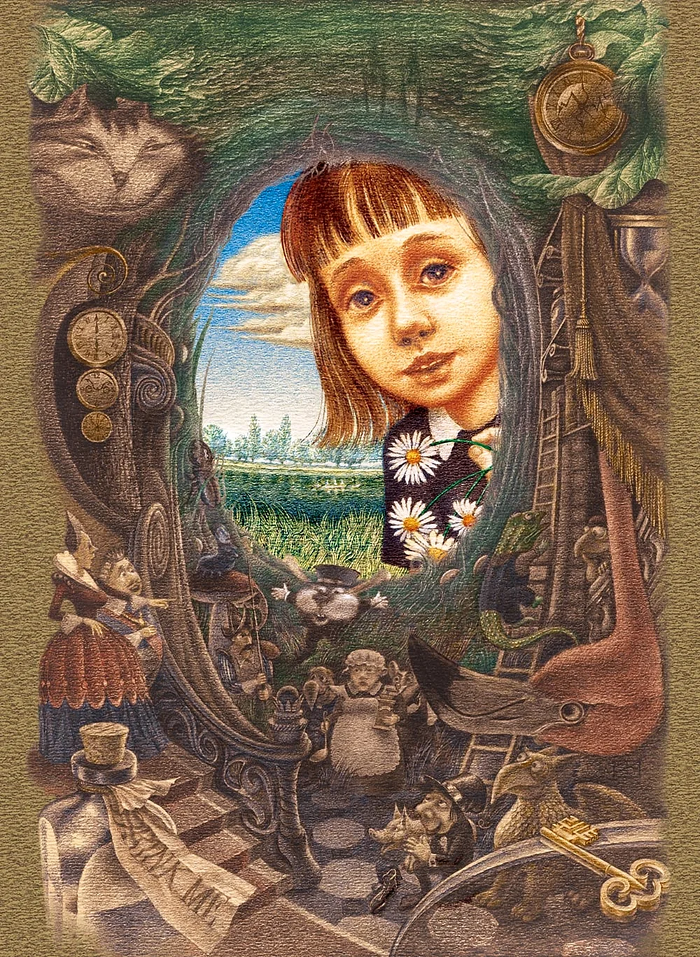 Alice Wonderland Льюис Кэрролл