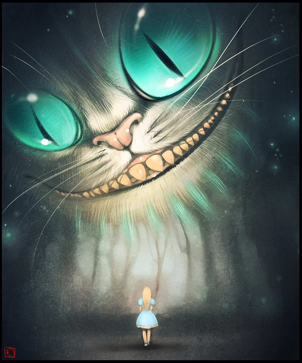 Алиса в стране чудес Чеширский кот