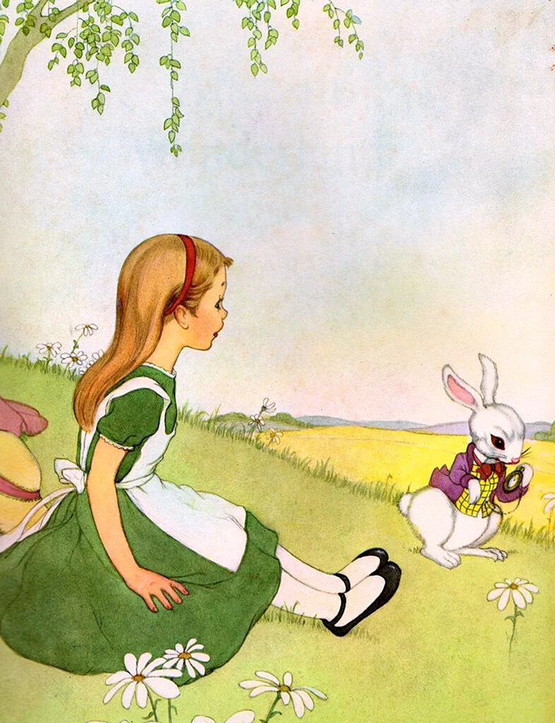 Алиса в стране чудес иллюстрации Льюиса Кэрролла