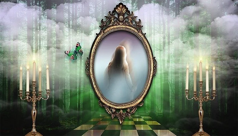 Алиса в Зазеркалье зеркало