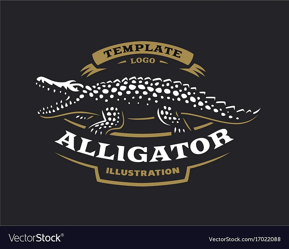 Аллигатор логотип