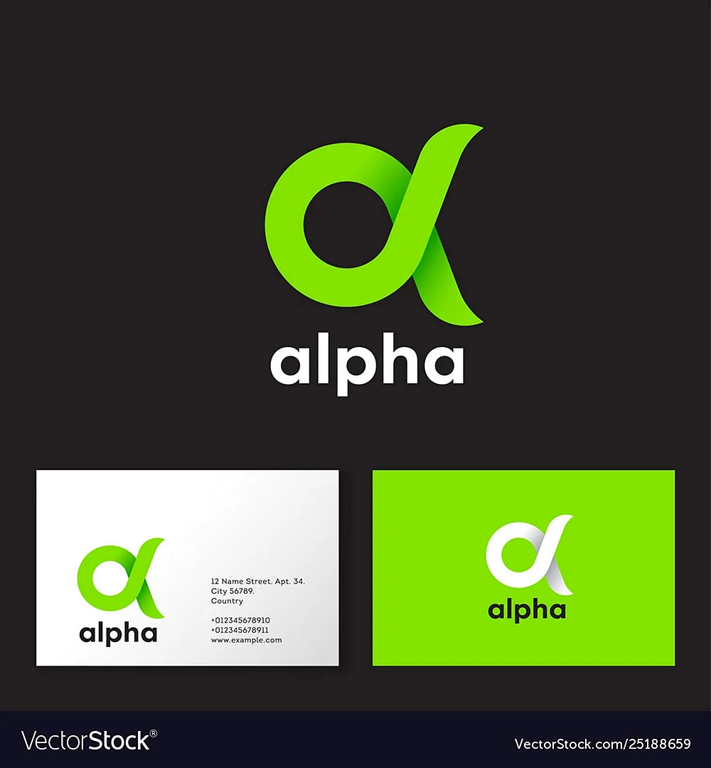 Alpha лого
