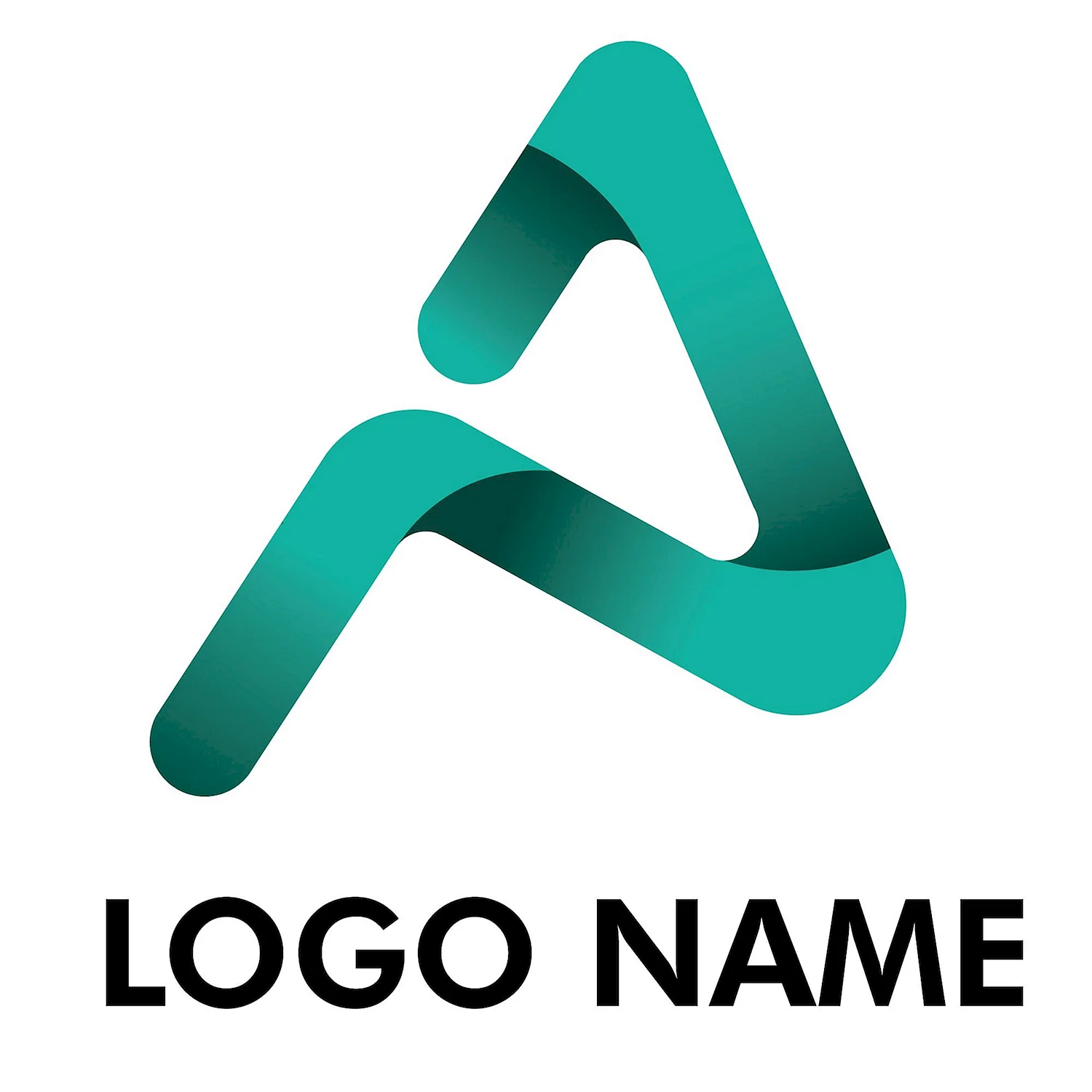 Alpha logo Design