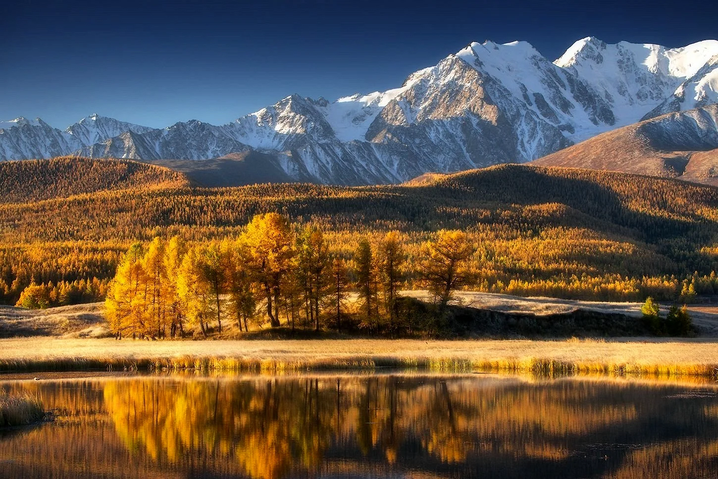 Алтай горы осень