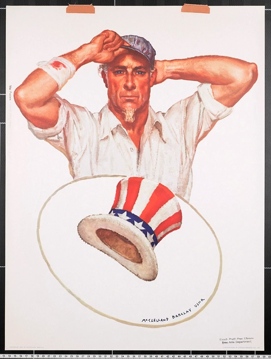 American Uncle Sam плакат