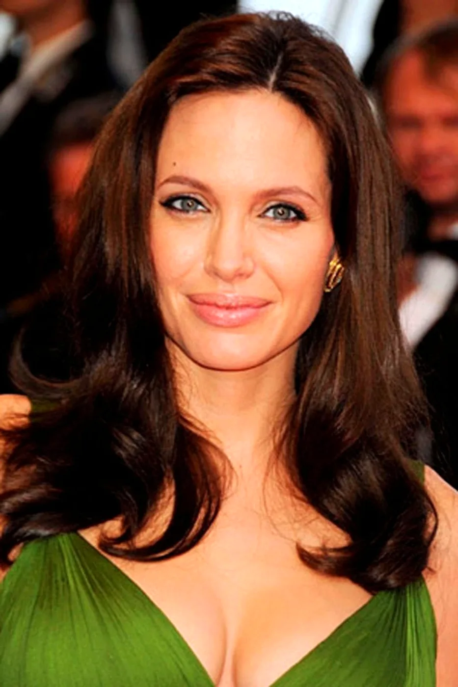 Анджелина Джоли каштановый цвет волос