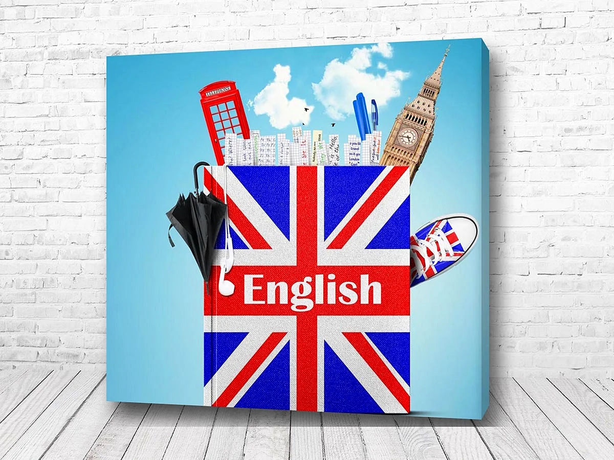 Английские постеры для интерьера
