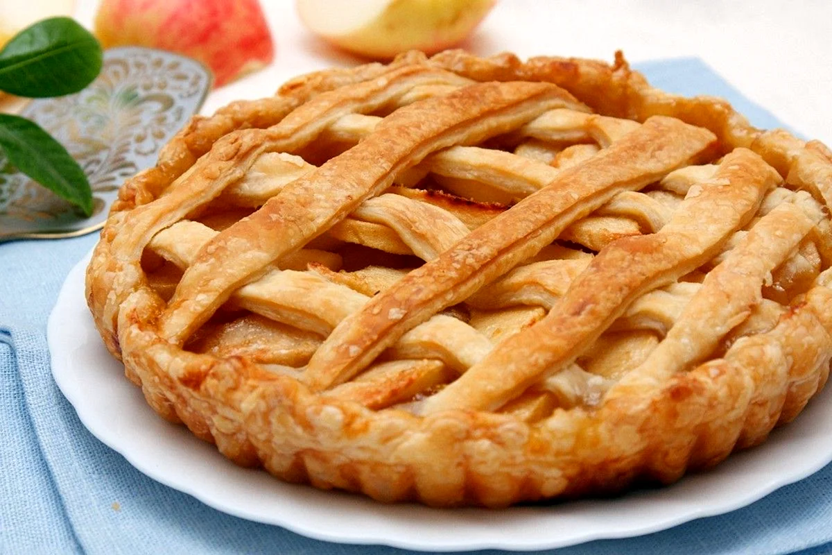 Английский пирог с яблоками