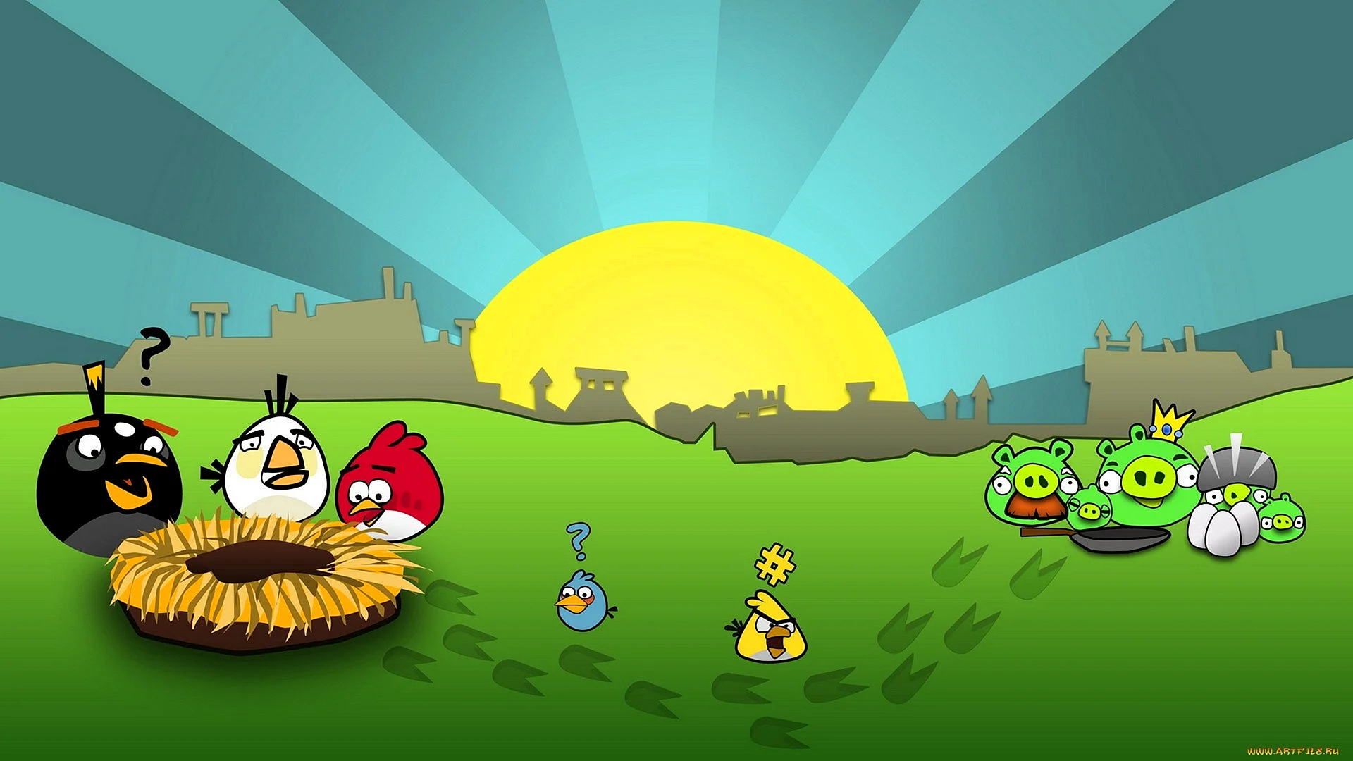Angry Birds игра