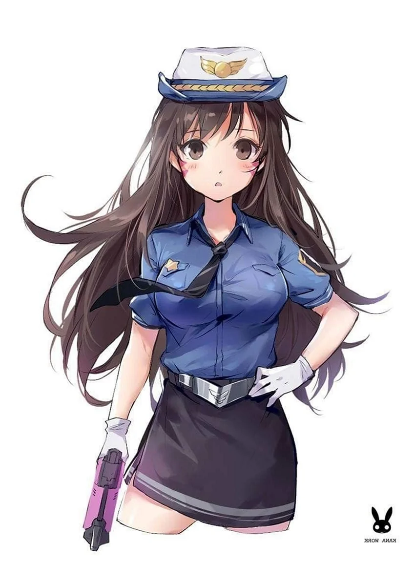 Арты девушек полицейских (47 лучших фото)