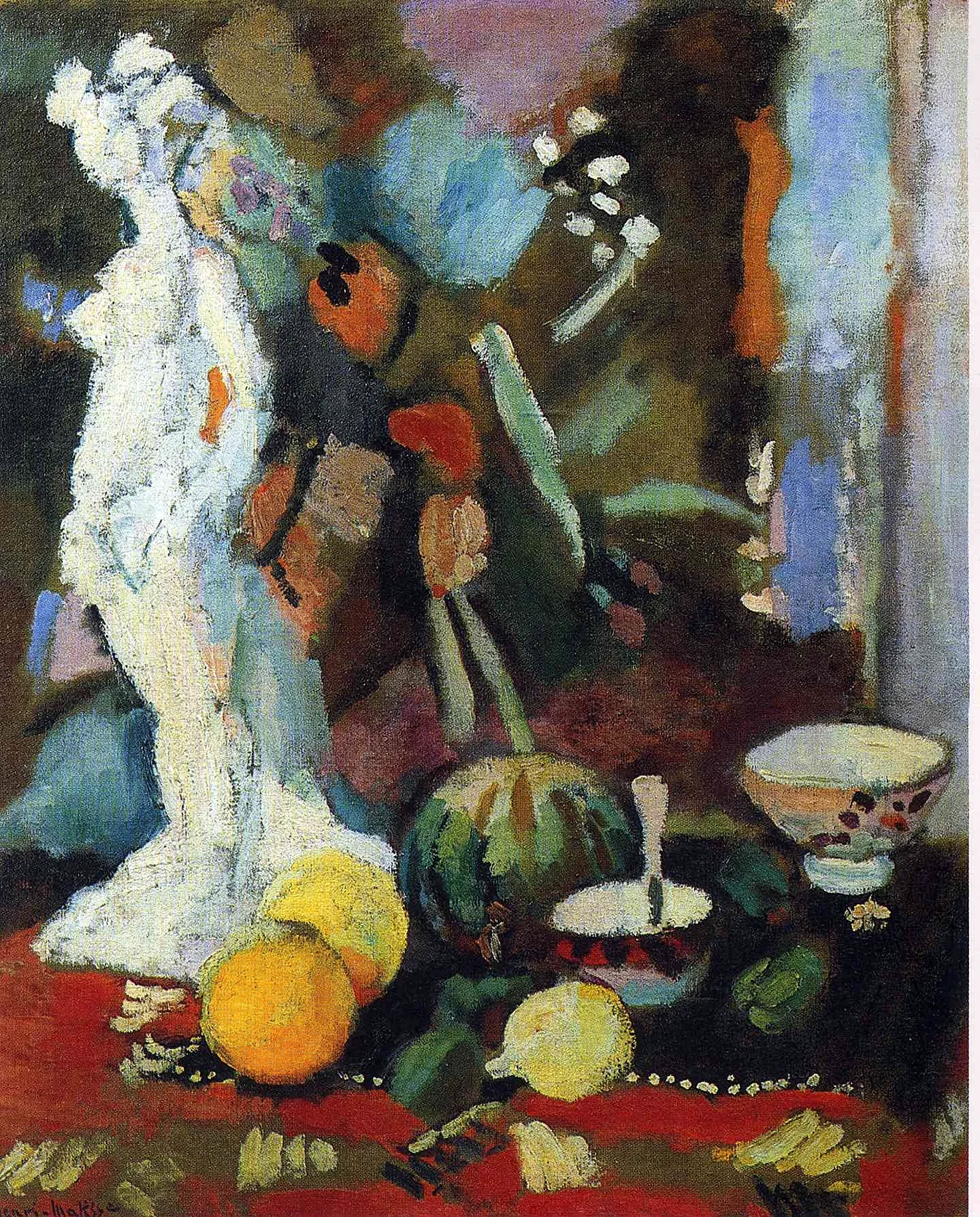 Анри Матисс «блюда и фрукты» (1901)