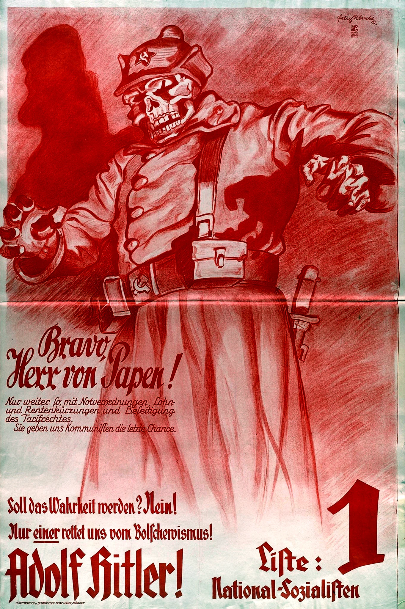 Антисоветские плакаты третьего рейха