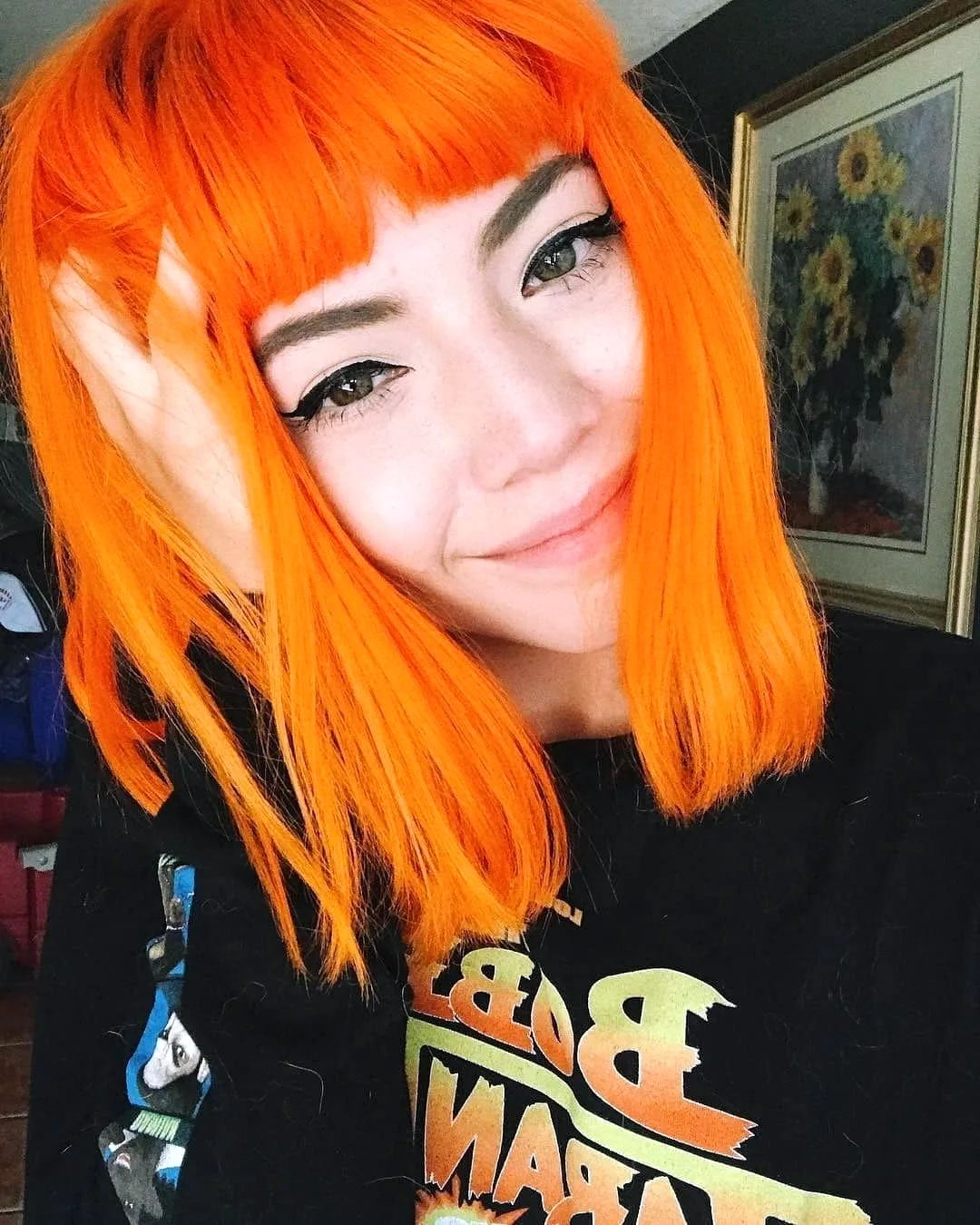 Анжела Хэир оранжевый