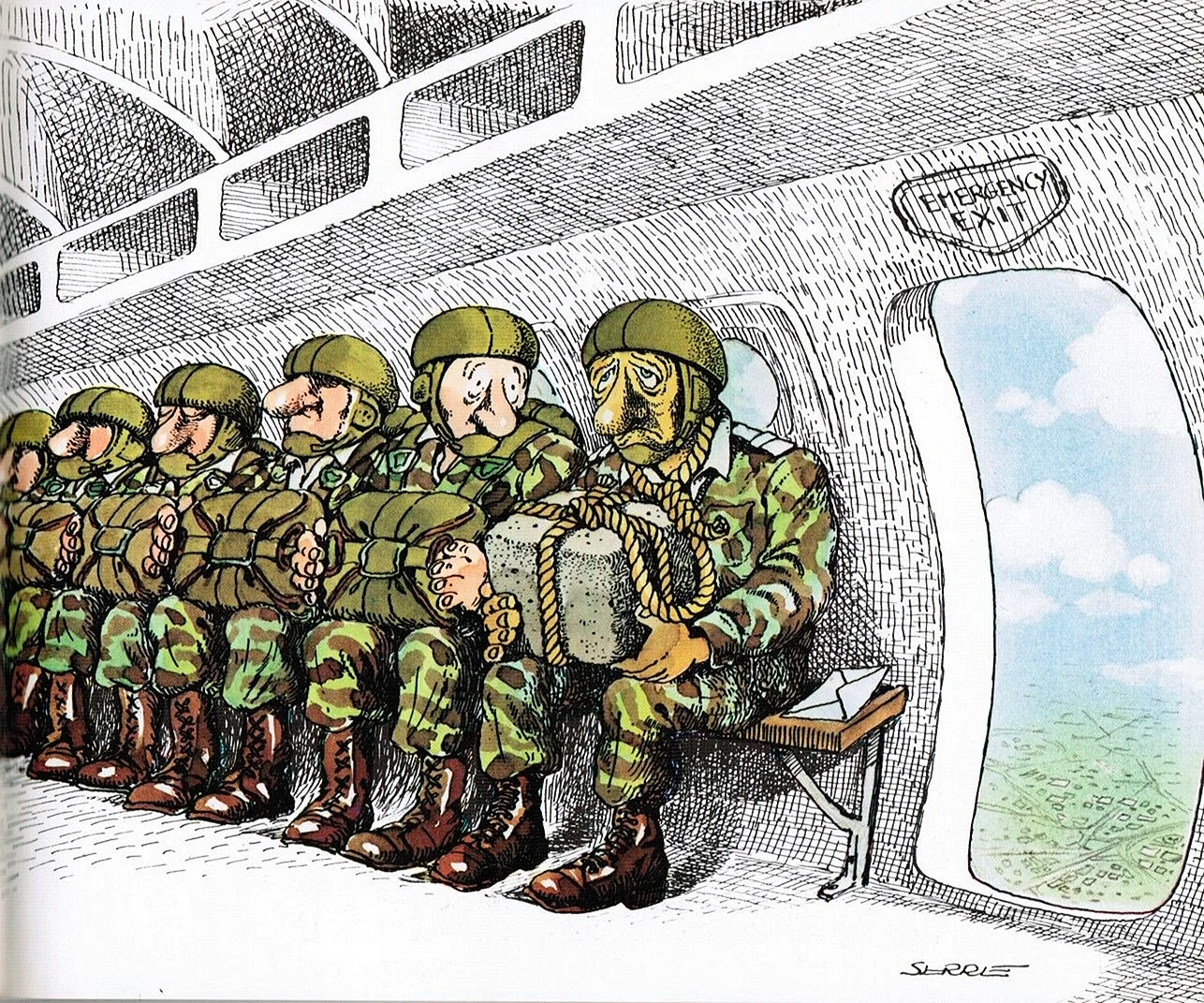 Армейские карикатуры