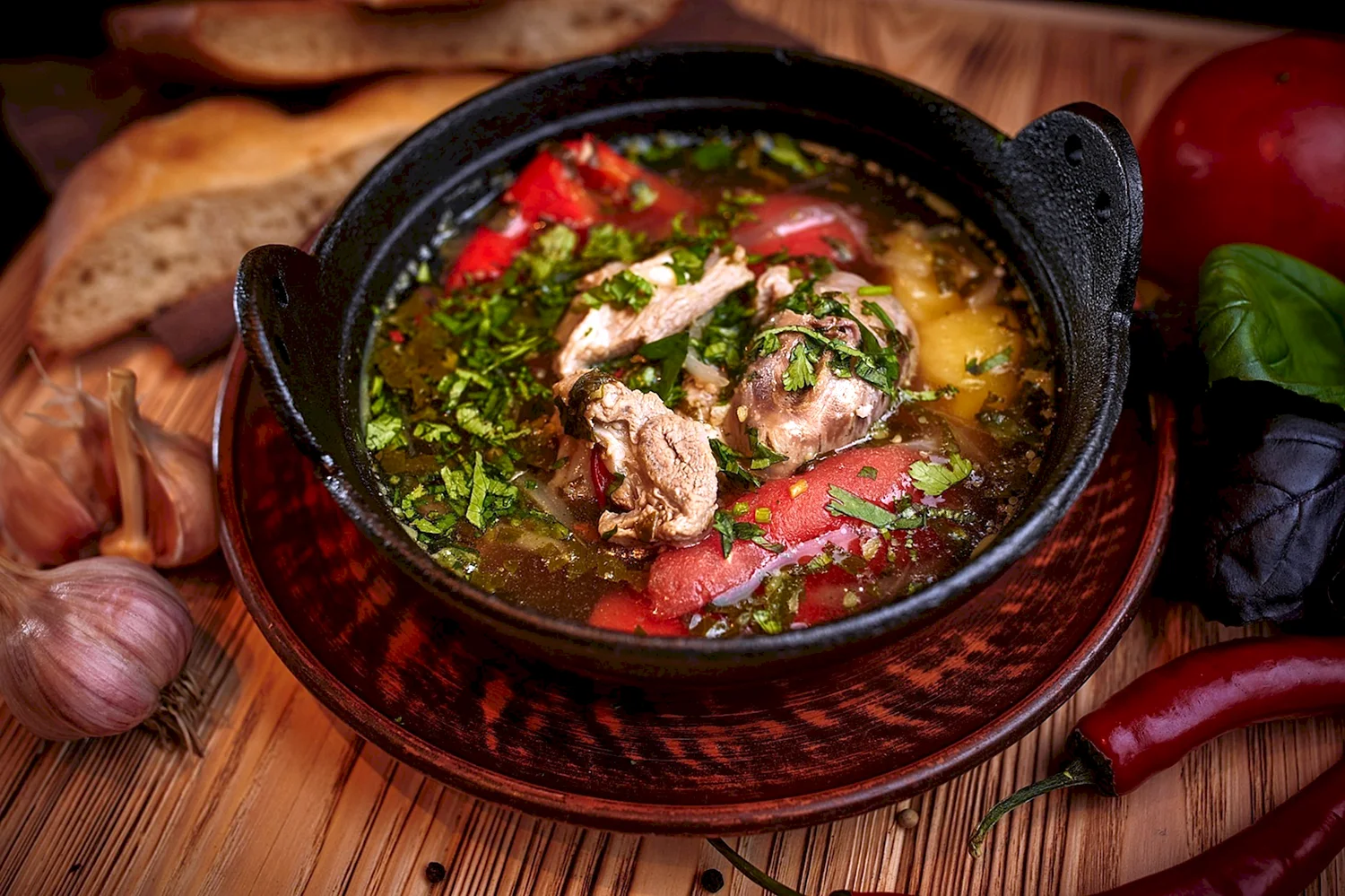 Армянский суп Хашлама