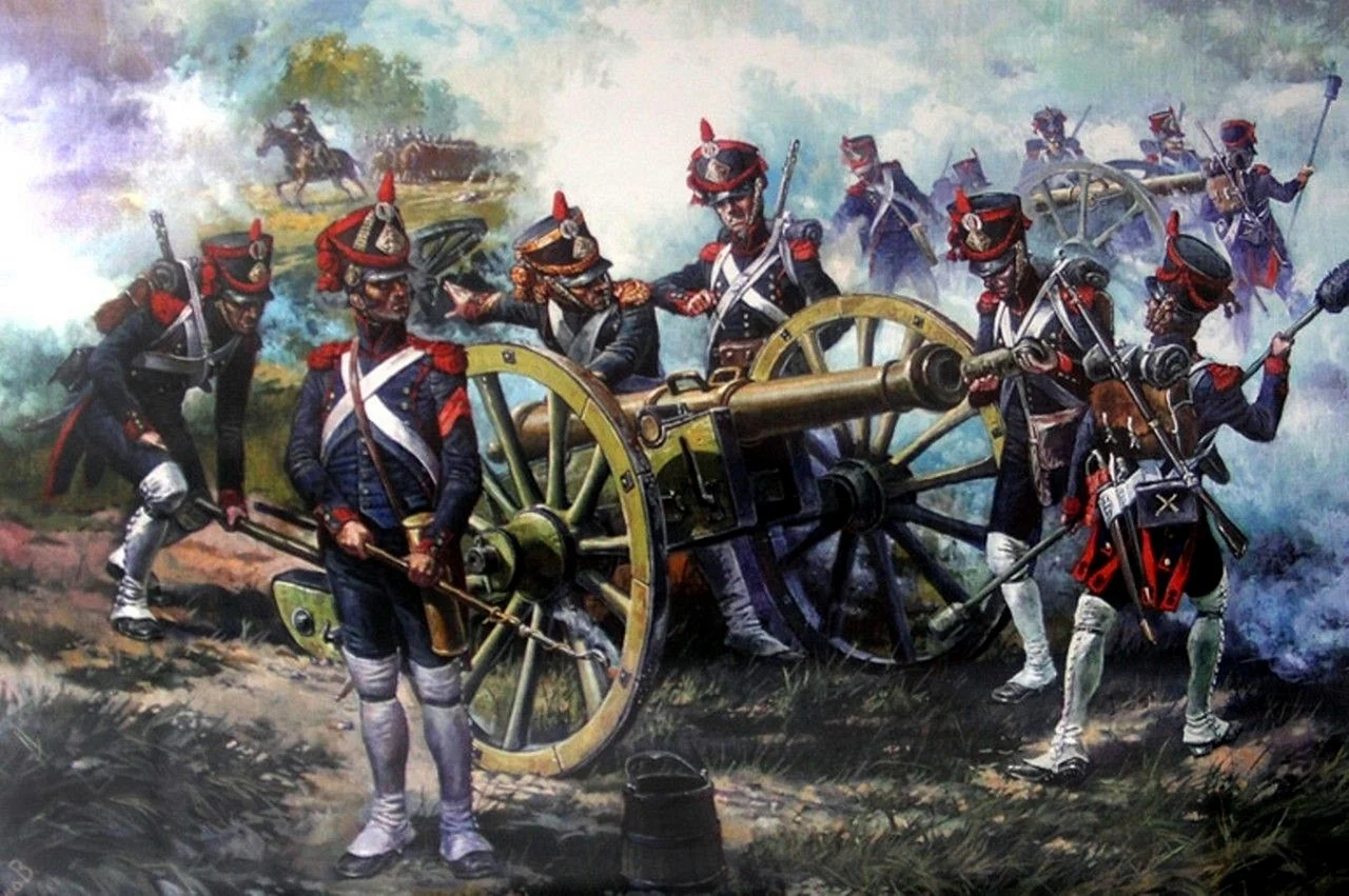 Артиллерия Бородино 1812