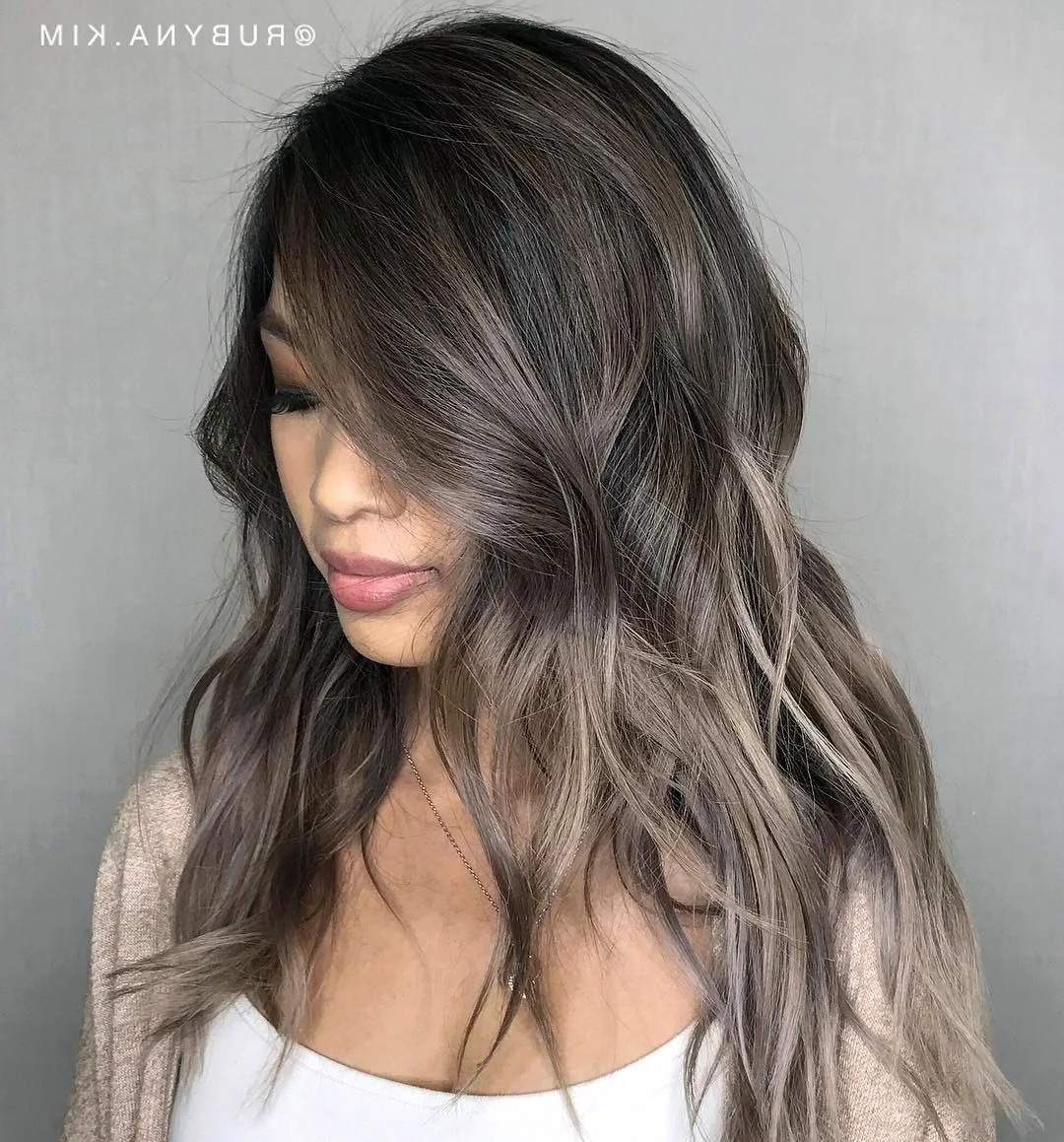 Ash Brown hair Color