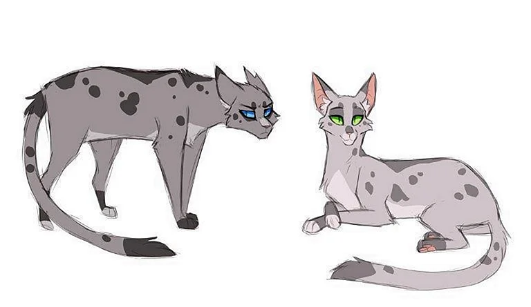 Ashfur коты Воители арт