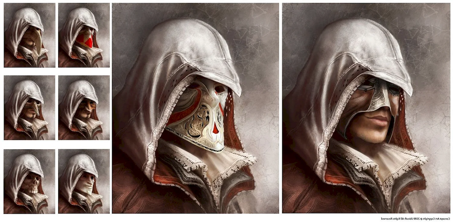 Assassins Creed 2 Эцио концепт