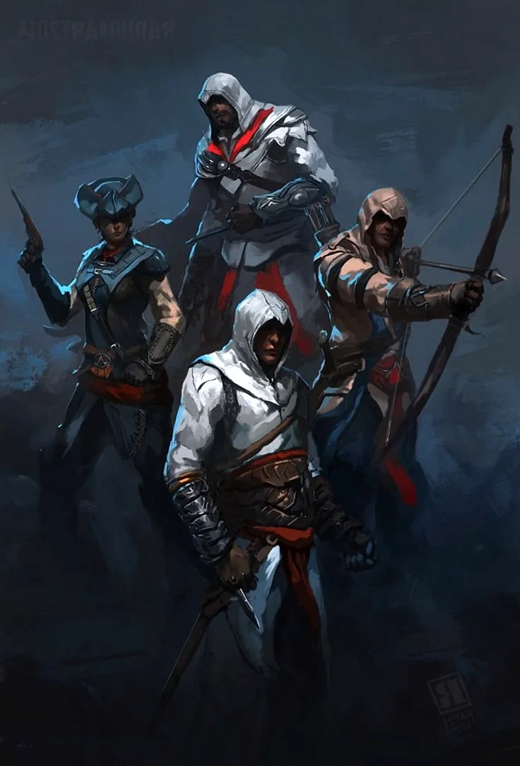 Assassin's Creed арт