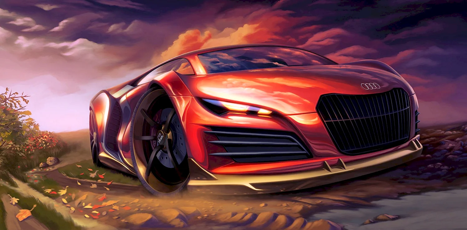 Audi r8 Art