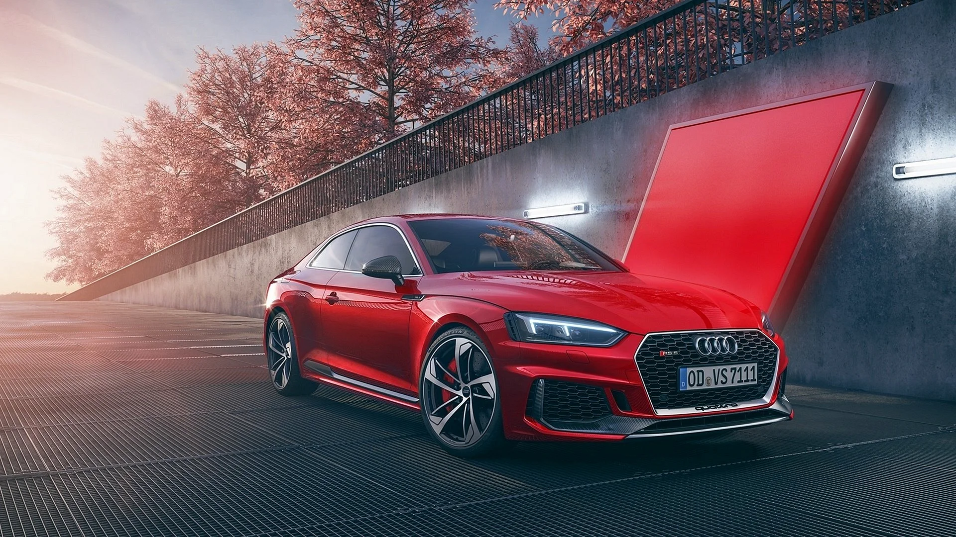 Audi rs5 Red