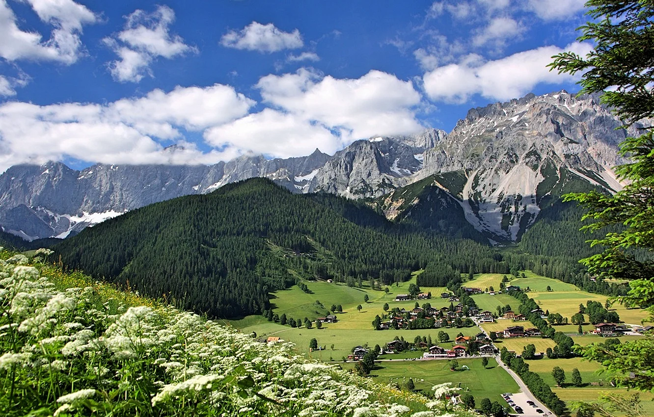Австрия Альпы