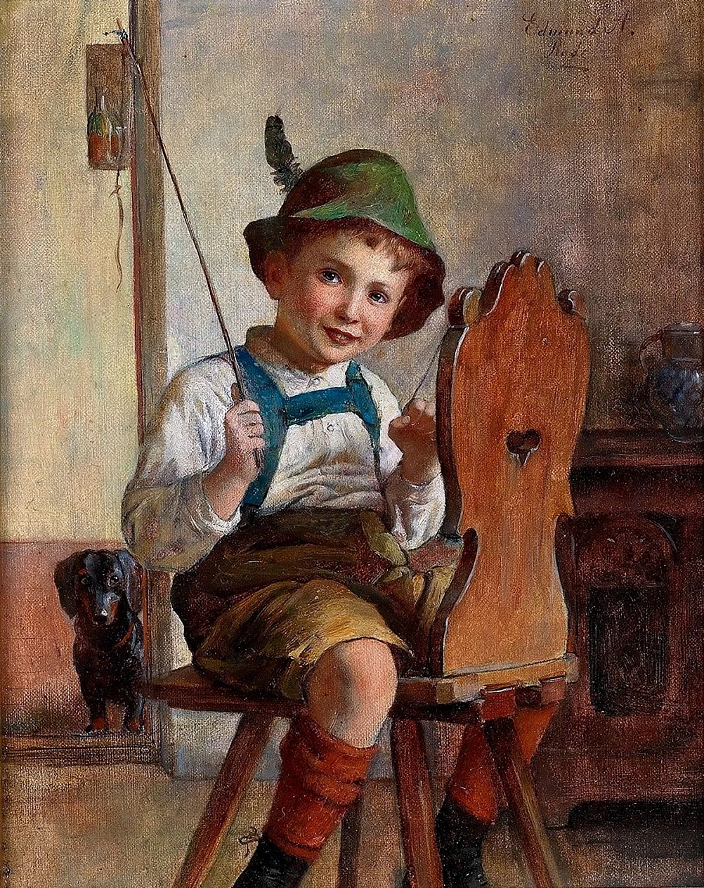 Австрийский художник Edmund Adler (1876-1965)