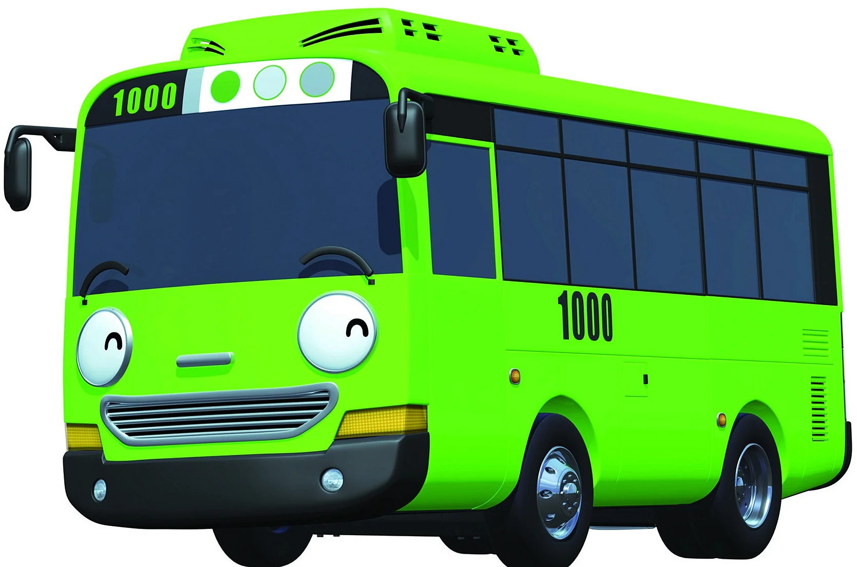 Автобус Тайо зеленый