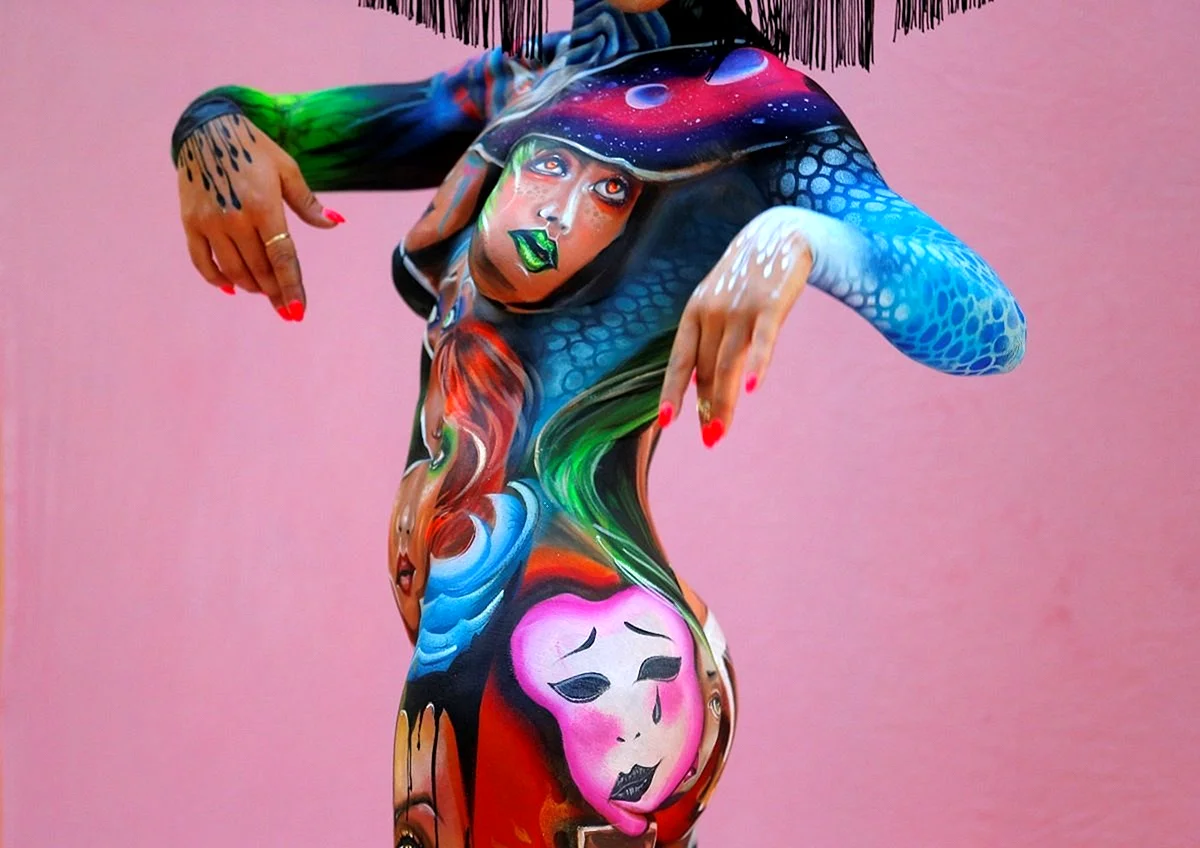 Aylen Альварес body Art