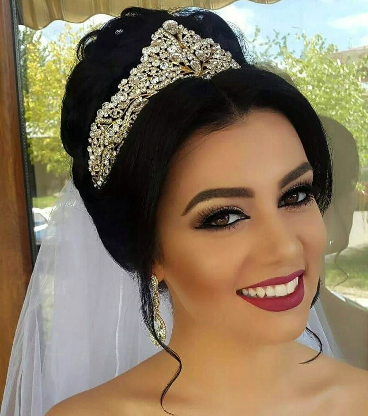 Азербайджанские Свадебные причёски