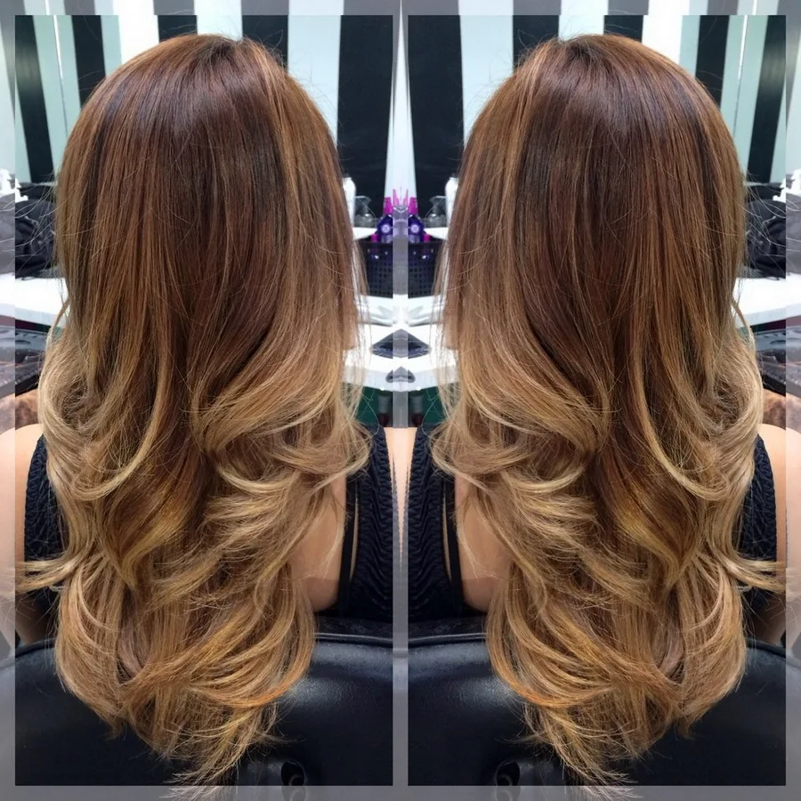 Balayage shatush